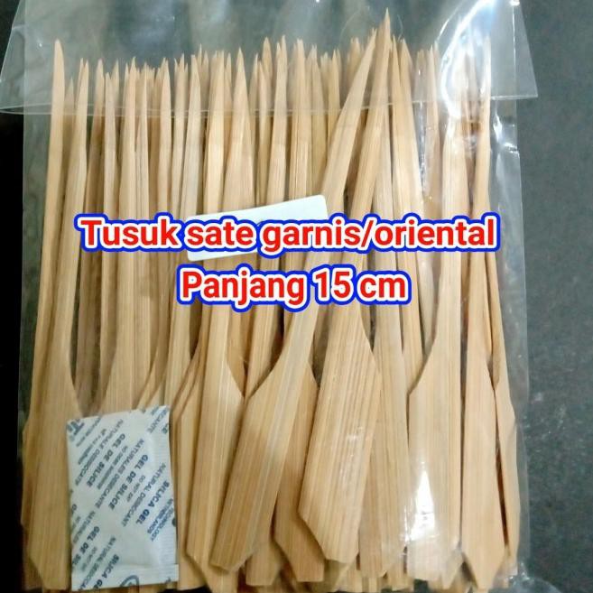 Bộ 100 Cây Xiên Que Tre 15 cm Phong Cách Nhật Bản