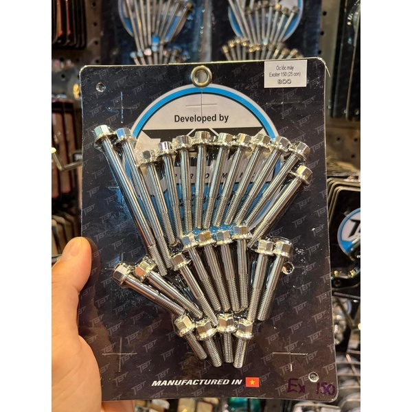 Ốc full lốc máy TBT inox 304 mẫu V2