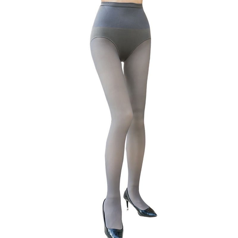 DUNEA Quần Tất Dày Màu Xám Xuyên Thấu Đốt Cháy Mỡ Thừa Quyến Rũ Cho Nữ