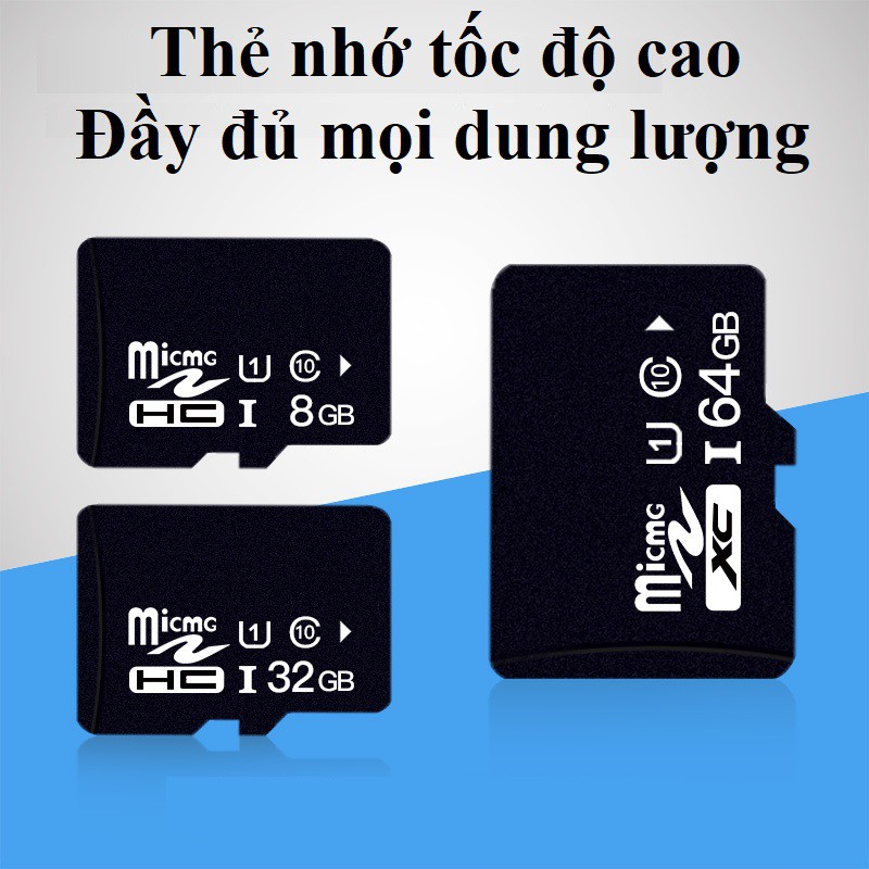 [ XẢ KHO ] Thẻ nhớ MicroSD Class 10 dung lượng 2/4/8/16/32/64/128 GB chuyên dùng Camera IP wifi, Smartphone,loa đài.