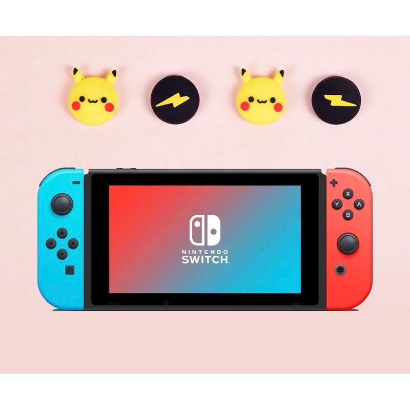 Set 4 Núm Bọc Analog Cho Tay Cầm Nintendo Switch Oled / v2 / Switch Lite