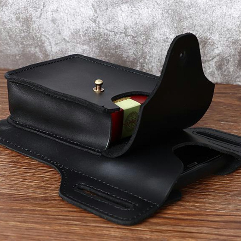 Túi Da Ngựa Siêu Điên Có Móc Đeo Hông