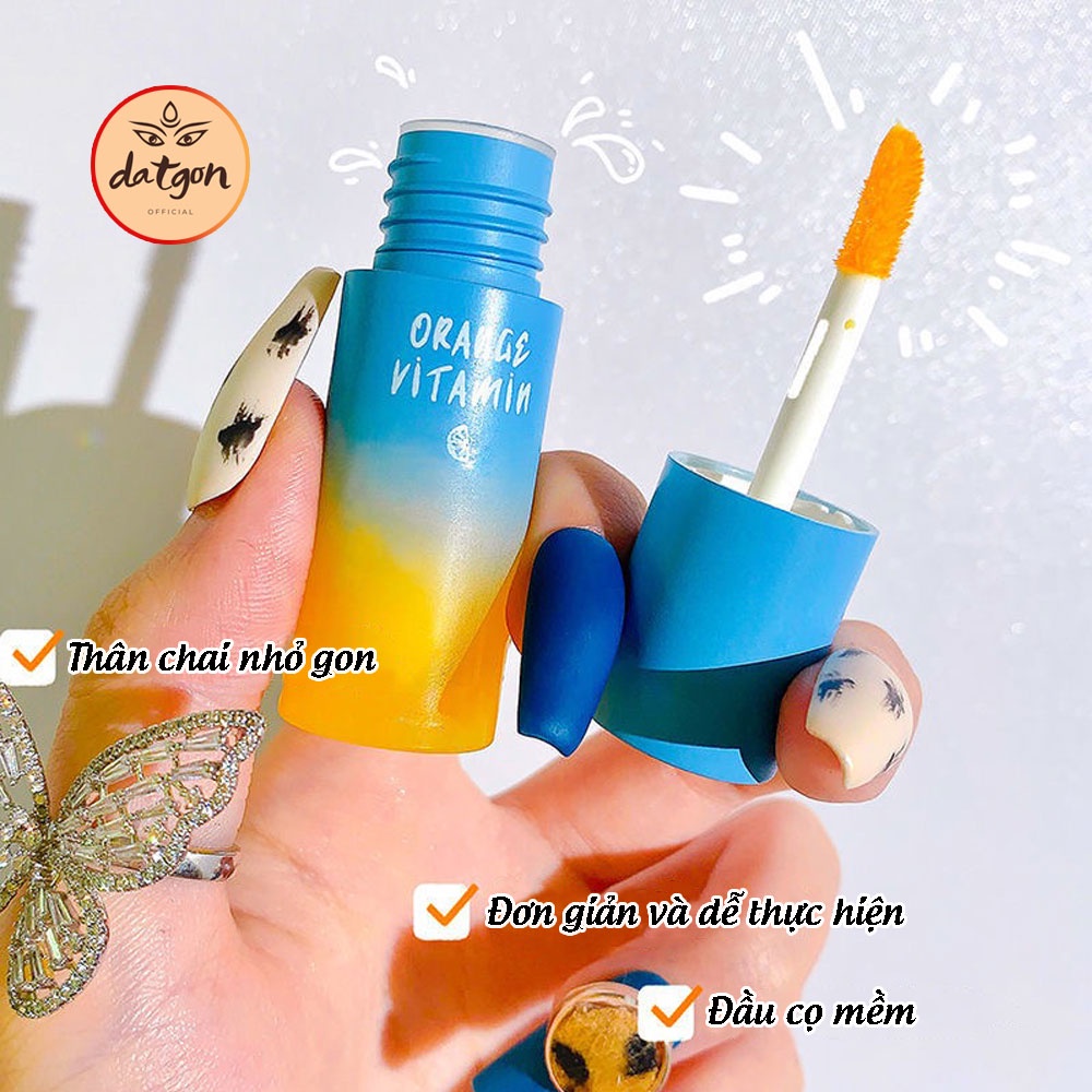 Son dưỡng môi Vitamin C, son dưỡng nội địa Lip Glaze Base Zuk mềm mịn dưỡng ẩm nhỏ gọn tiện lợi