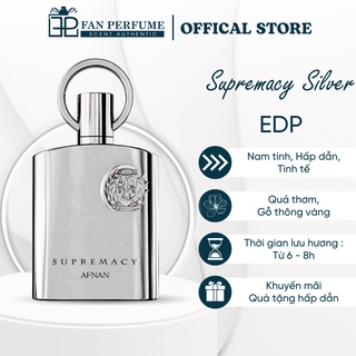 Nước hoa supremacy silver ⚡ chính hãng ⚡ nước hoa nam hương thơm tinh tế, lưu hương cả ngày 5ml - 10ml