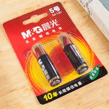 Vỉ Pin kiềm Alkaline AA/AAA 1.5V (2 viên) – Hàng Chính Hãng MG - ARC92554