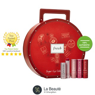 Fresh sugar lip color cargo - set 04 thỏi son dưỡng danh tiếng của hãng fresh