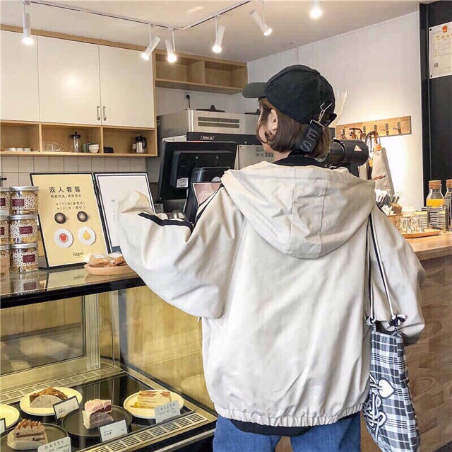 Áo khoác dù sọc tay | BigBuy360 - bigbuy360.vn