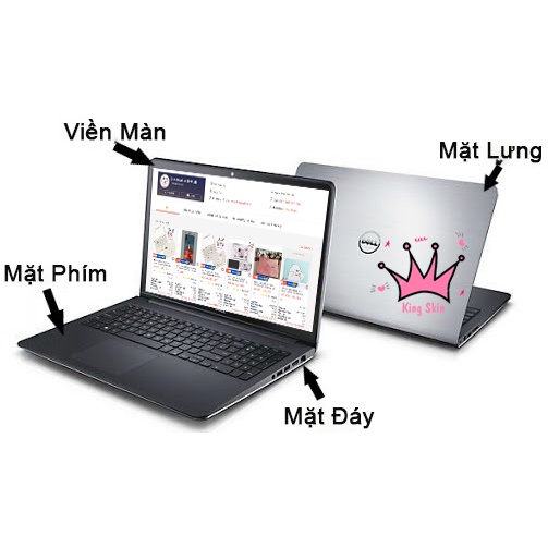Miếng Dán Laptop Dán cho Laptop Dell ,. Asus , HP , Acer , Lenovo , MSI , Vaio.. Bảo Vệ Laptop Mẫu 873