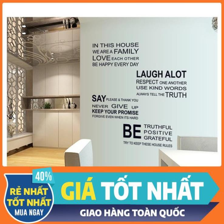 [XẢ KHO] (HCM) Decal dán tường Tiếng anh 1 - DKN001 - decalhcm