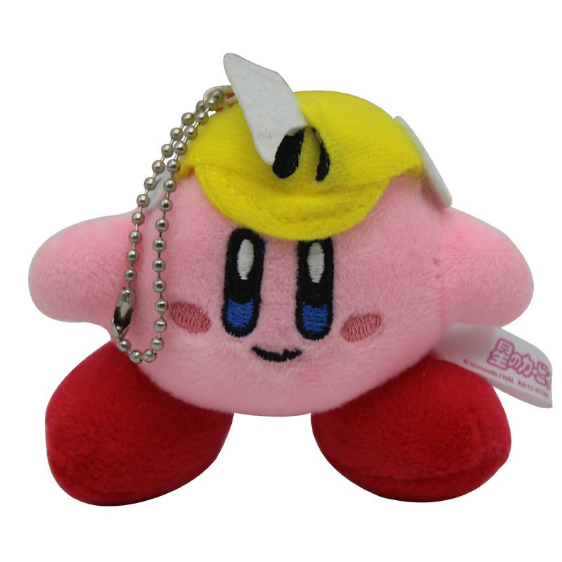 Móc Khóa Hình Búp Bê Nhồi Bông 6 Kirby Dễ Thương