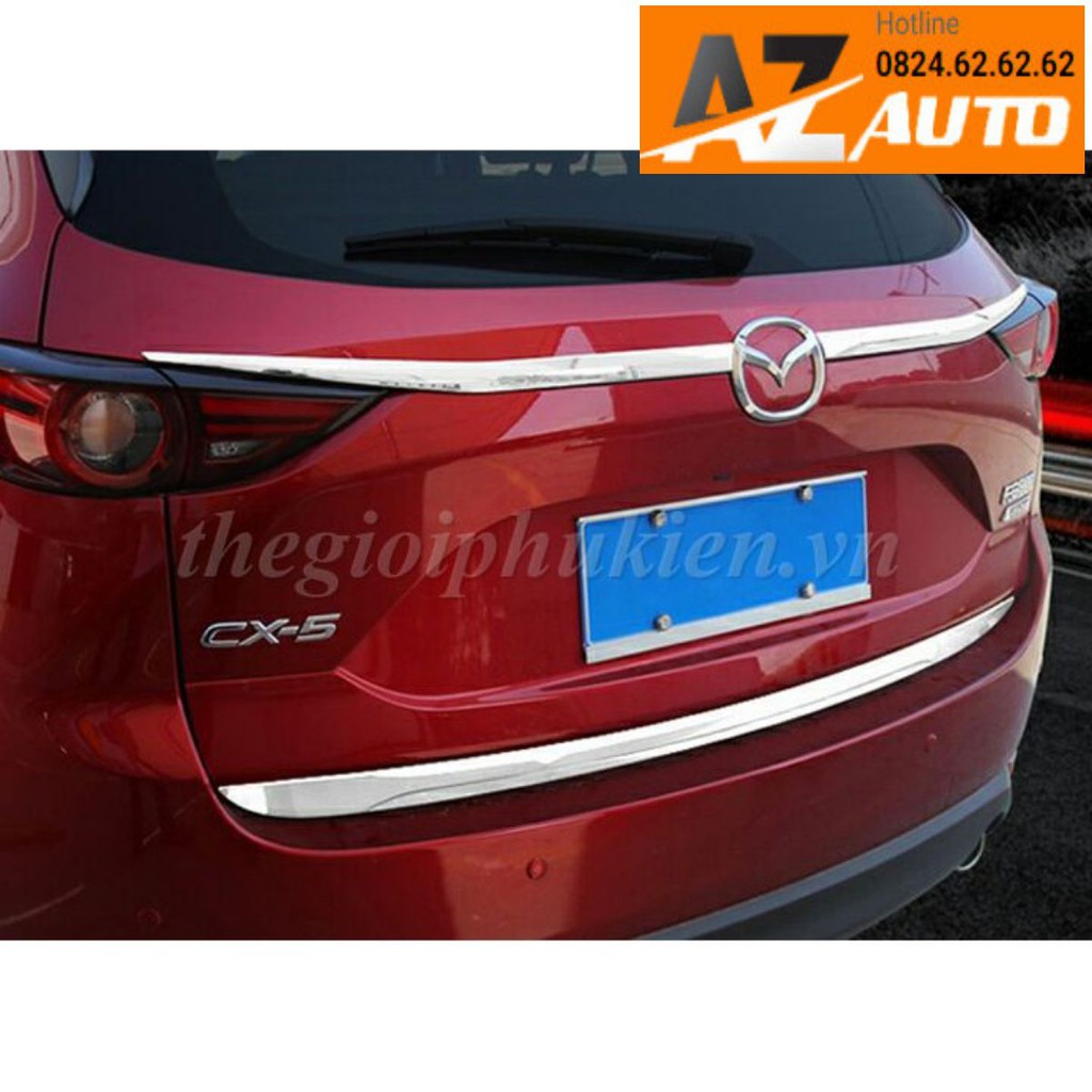 Ốp trang trí tay mở cốp sau Mazda Cx-5, CX5 2018-2022 - MS2( hàng cao cấp)