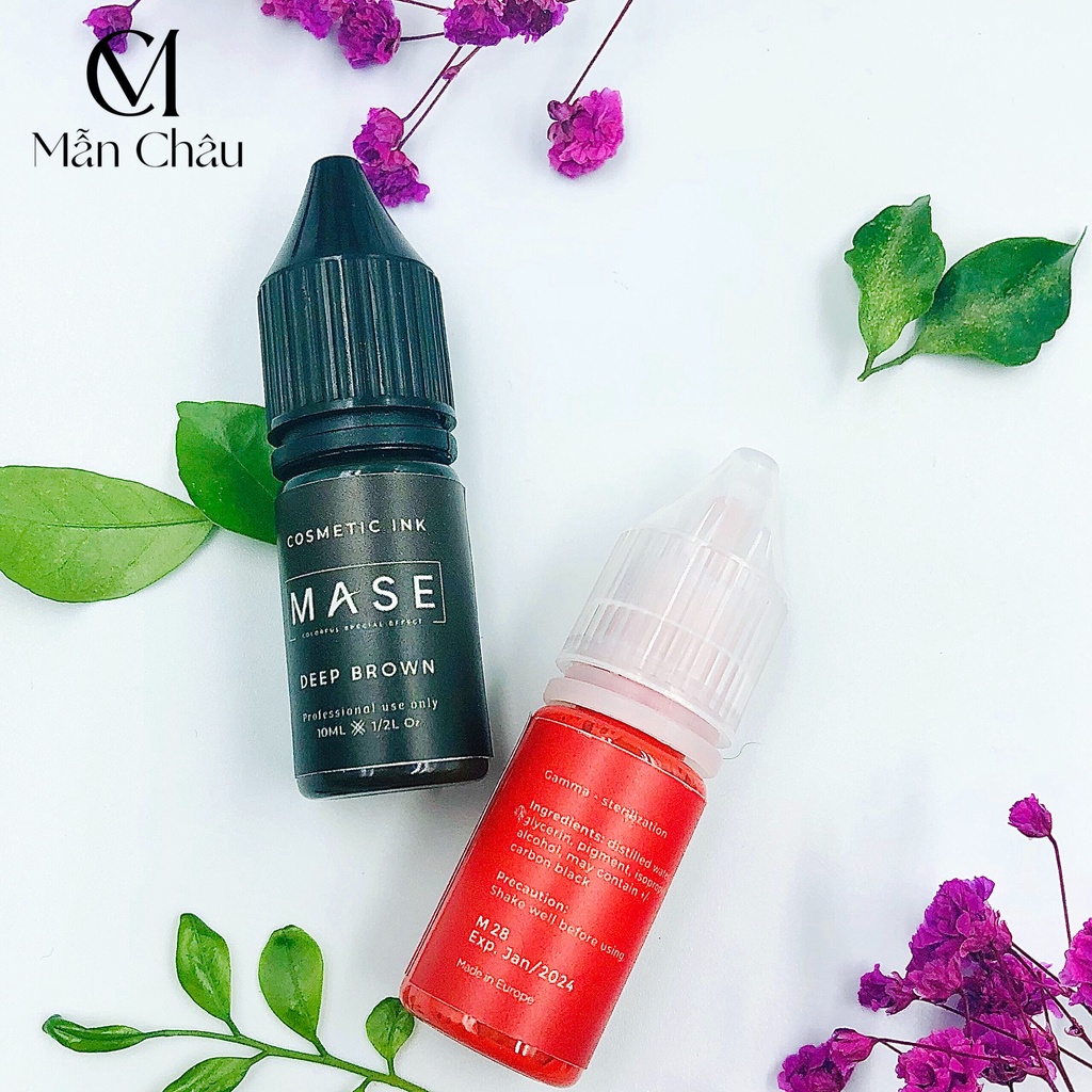 [CHÍNH HÃNG] Mực Môi Mase Mini Size 5ml, Fullsize 10ml