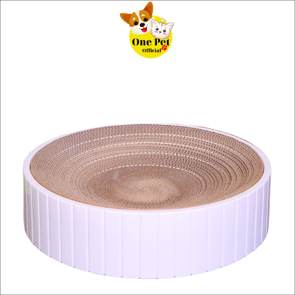 Bàn cào móng cho Mèo, kèm ổ chống nước, tặng kèm Canip - One Pet Shop
