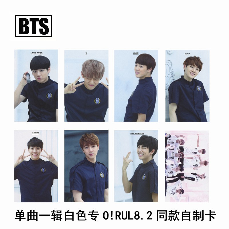 Set card unoff BTS Memories of 2017, You never walk alone, HYYH, Muster, Epilogue, Love yourself,O! Rul 8,2