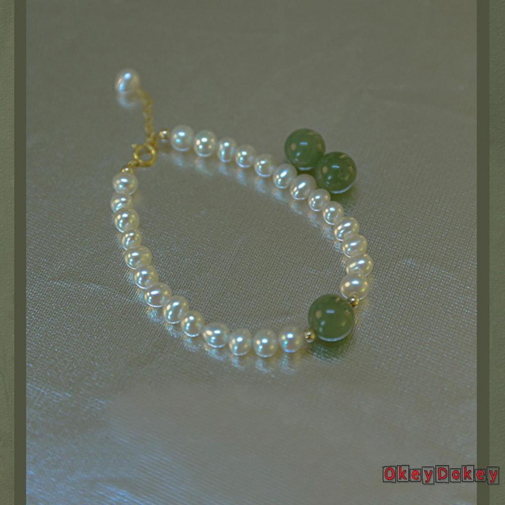 Vòng Tay Chuỗi Hạt Ngọc Trai May Mắn Cho Nữ