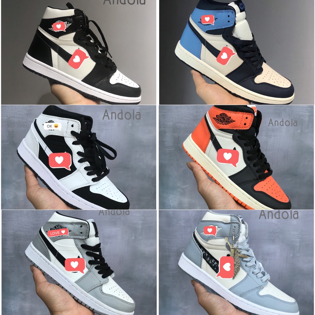 Giày Thể Thao 𝐉𝐨𝐫𝐝𝐚𝐧 1 Cổ Cao,Giày Sneaker JD 1 High Cao Cổ Các Màu Mới Nhất,Hót Nhất,Bản Cao Cấp Nhất