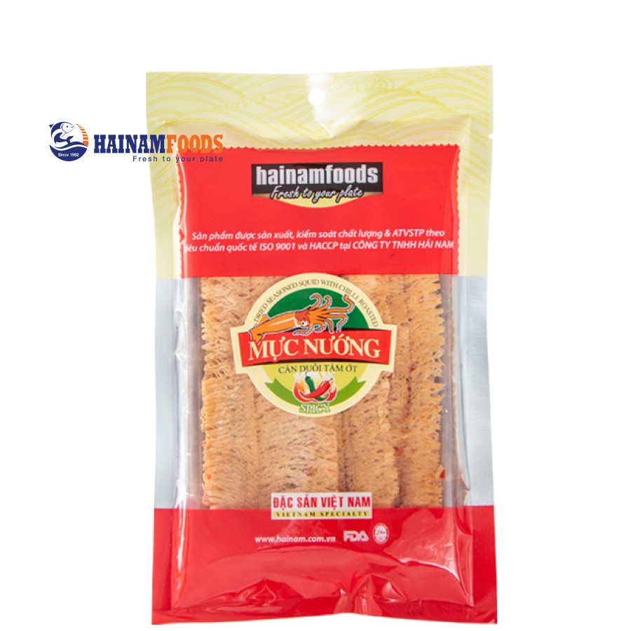 MỰC NƯỚNG CÁN DUỖI TẨM ỚT 60G