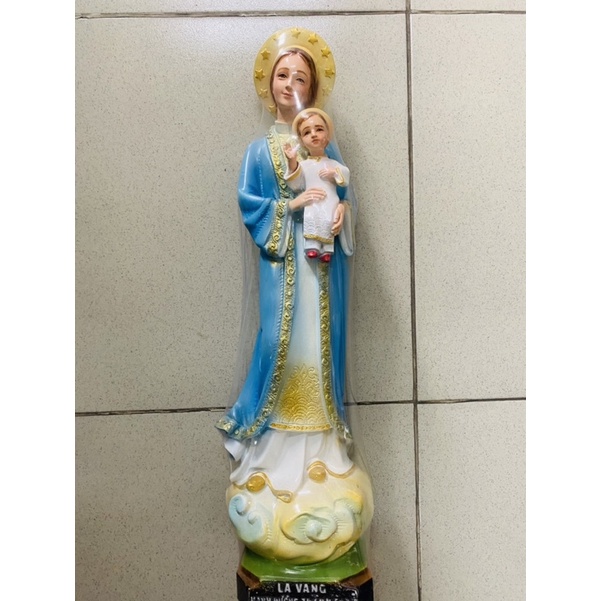 Tượng Công Giáo - Tượng Đức Mẹ La Vang VN  50cm