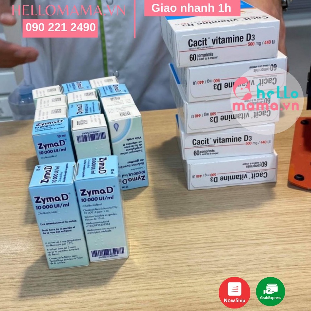 Vitamin Zyma D 10000UI nhỏ giọt Pháp