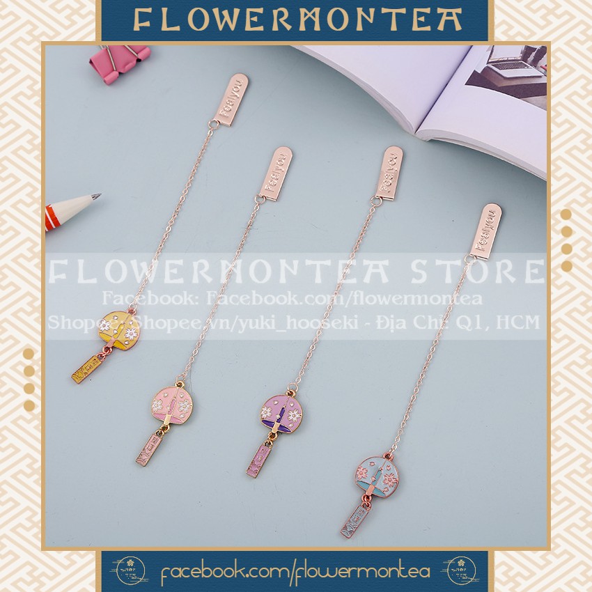 Thẻ Đánh Dấu Sách | Bookmark Dây Kim Loại - Chuông Gió 01