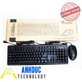 COMBO bàn phím và chuột Vision G8 chính hãng