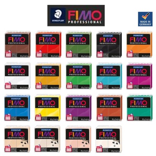 Đất nặn, Đất sét nung Polymer Clay Fimo Professional 85g, nặn trang sức, nặn đồ handmade, nặn mô hình...