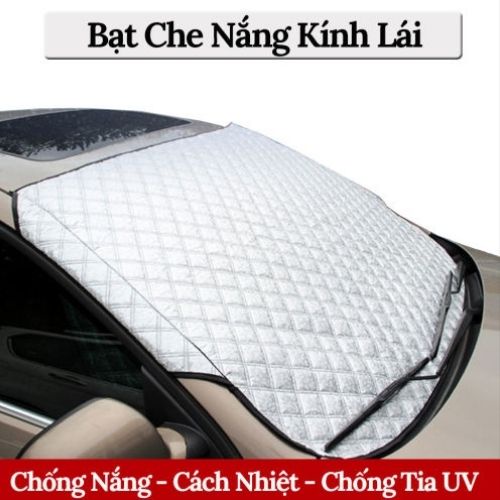 Tấm chắn nắng kính lái ô tô 4 lớp cao cấp, bạt phủ ô tô xe hơi bảo vệ nội thất chống nóng chống nắng kính lái