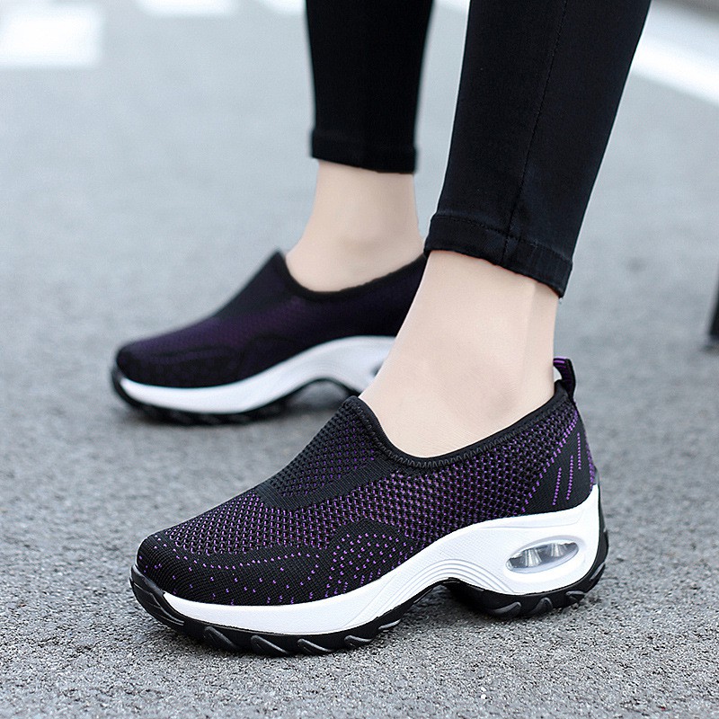 Giày thể thao, giày lười nâng đế 4cm siêu nhẹ ORDER TH997