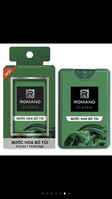 Nước Hoa bỏ Túi Romano 18ml