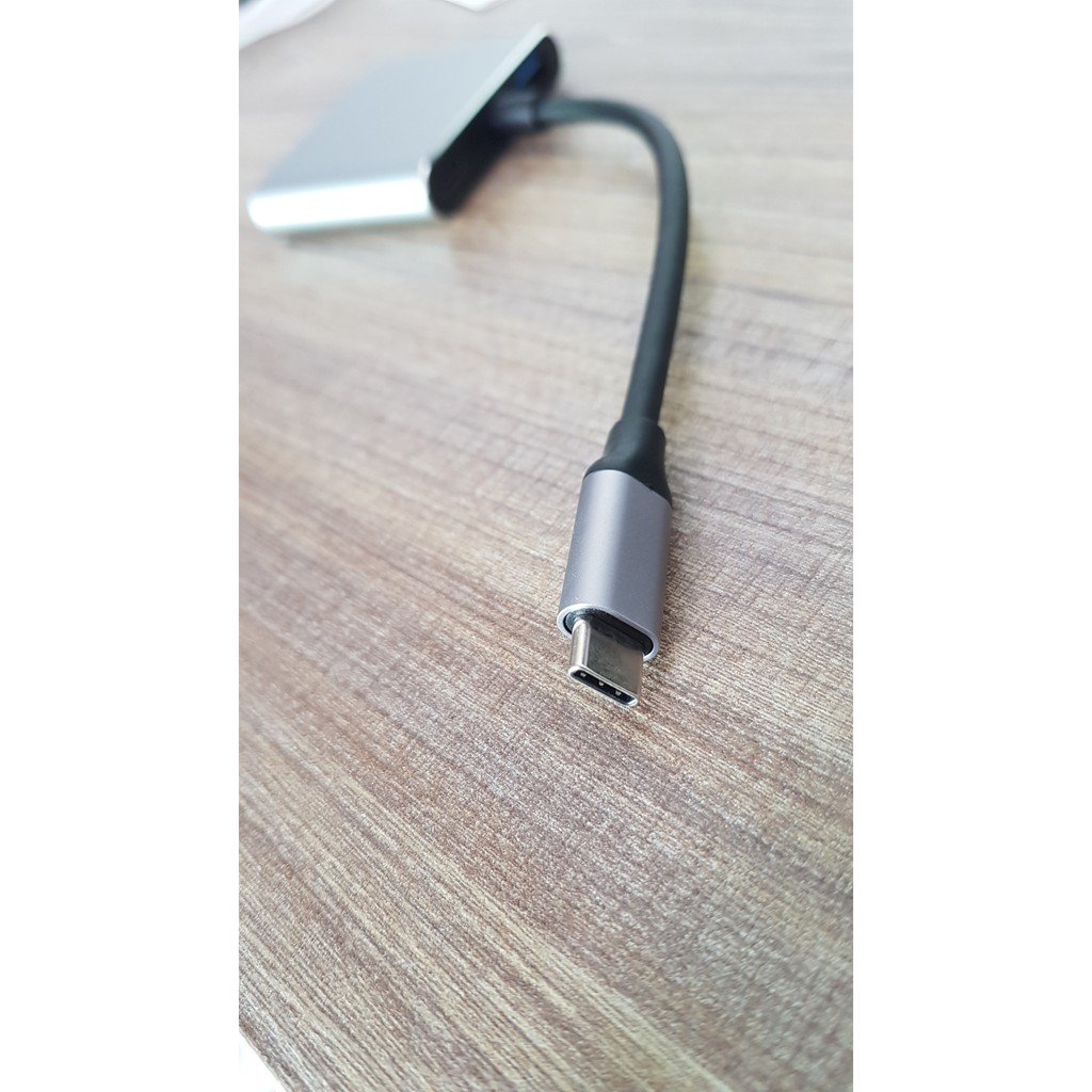 Hub Usb Type-c ra HDMI + HDMI độc lập hỗ trợ 4k60hz có hỗ trợ Thunderbolt 4, Táo M1 - Hồ Phạm