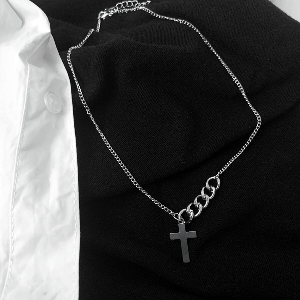 Dây chuyền Nam Bạc Đẹp Unisex Cá Tính Ngầu Thời Trang Nam Basic  Cube Chain Lucifer Store Vòng Titan không gỉ HIKI Chain