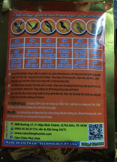 cám choè căng lửa Phú Vinh