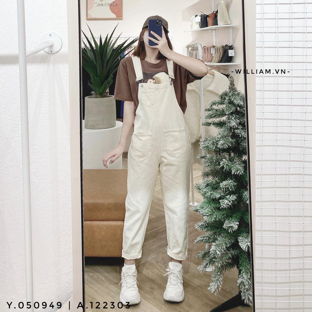 Quần yếm jean trơn (050949) | BigBuy360 - bigbuy360.vn