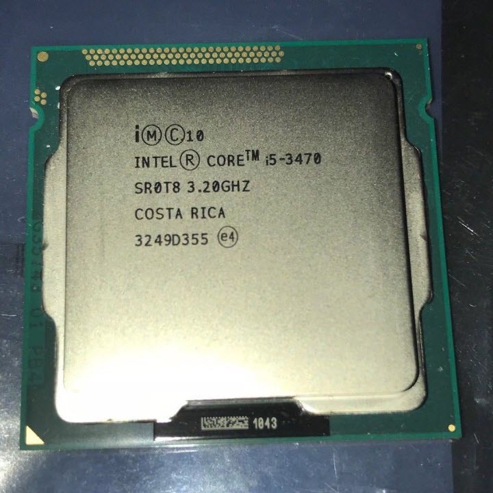 Bộ vi xử lý CPU i5 3470 Bảo hành 12 tháng tặng keo tản nhiệt 21