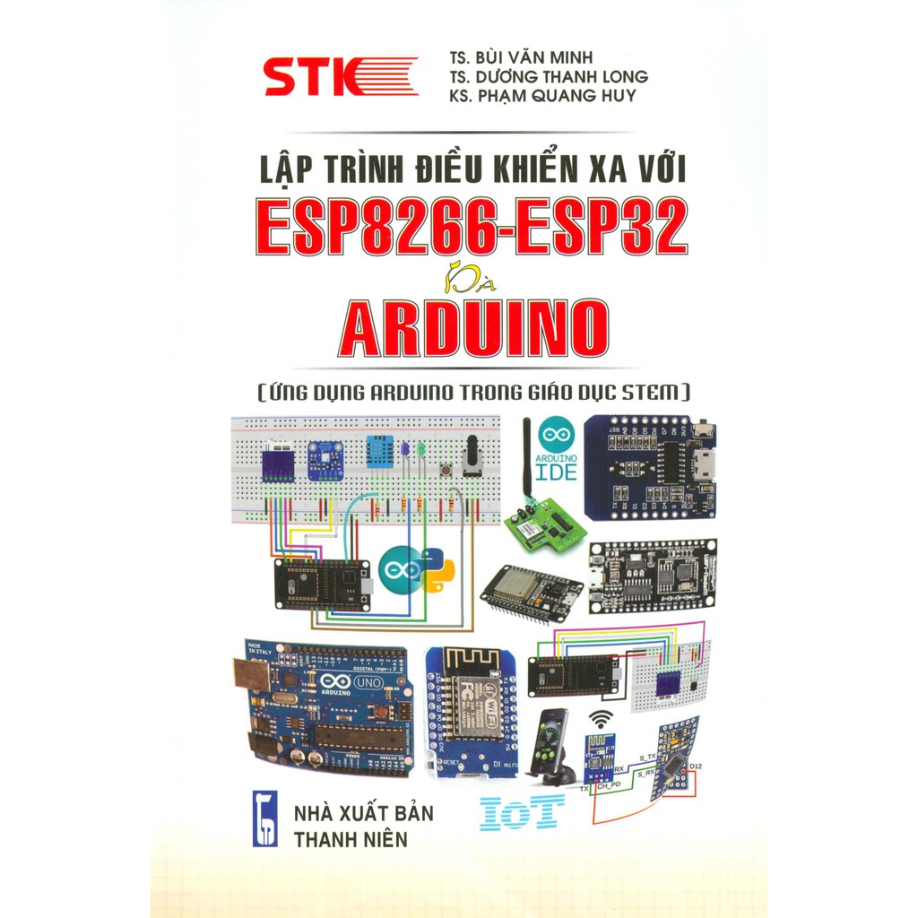 Sách - Lập Trình Điều Khiển Xa Với ESP8266-ESP32 Và Arduino