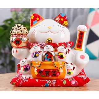 Mèo thần tài vẫy tay chiêu tài lộc size lớn
