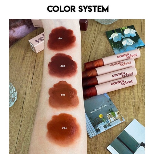 Son kem lì Etude Crema Velvet Cocolux