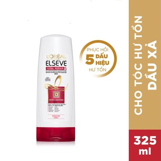 Dầu xả phục hồi tóc hư tổn L'Oreal Paros Elseve 325ml