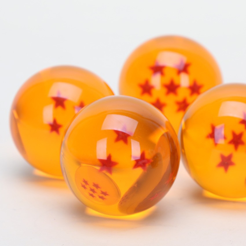 1 Viên Ngọc Rồng One / 1 Bằng Cao Su Kích Thước 4cm 7 Sao