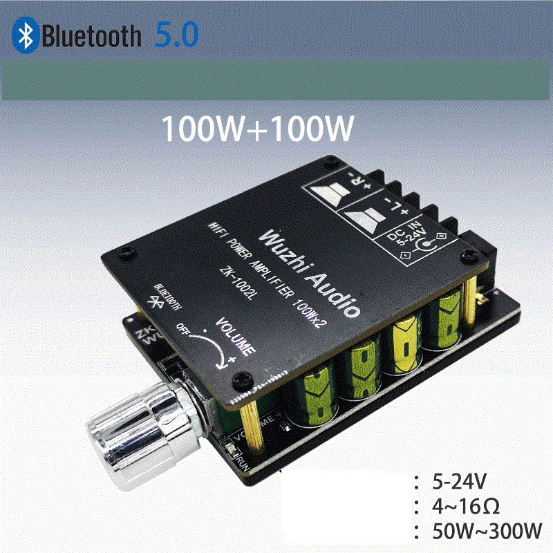 Mạch Khuếch Đại Âm Thanh Bluetooth 5.0 TPA 100Wx2
