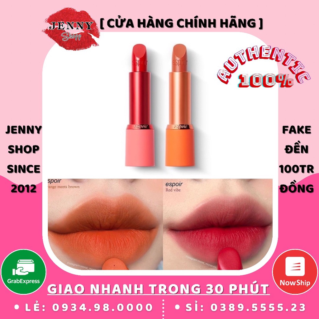 Son Thỏi Lì Espoir No Wear Gentle Matte Lipstick