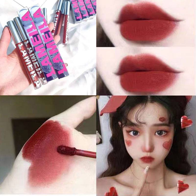 Son Kem Lì Mịn Mượt Như Nhung Lâu Trôi Và Không Khô Môi Xinh Xắn