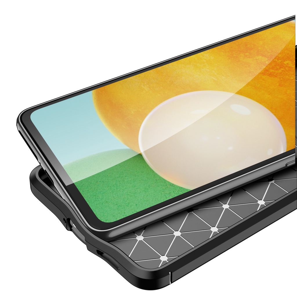 Ốp Điện Thoại Silicon Giả Bề Mặt Da Chống Rơi Thời Trang Cho Samsung Galaxy M32 M52 A03 A13 A33 A53 A73 A03 Core 4G 5G