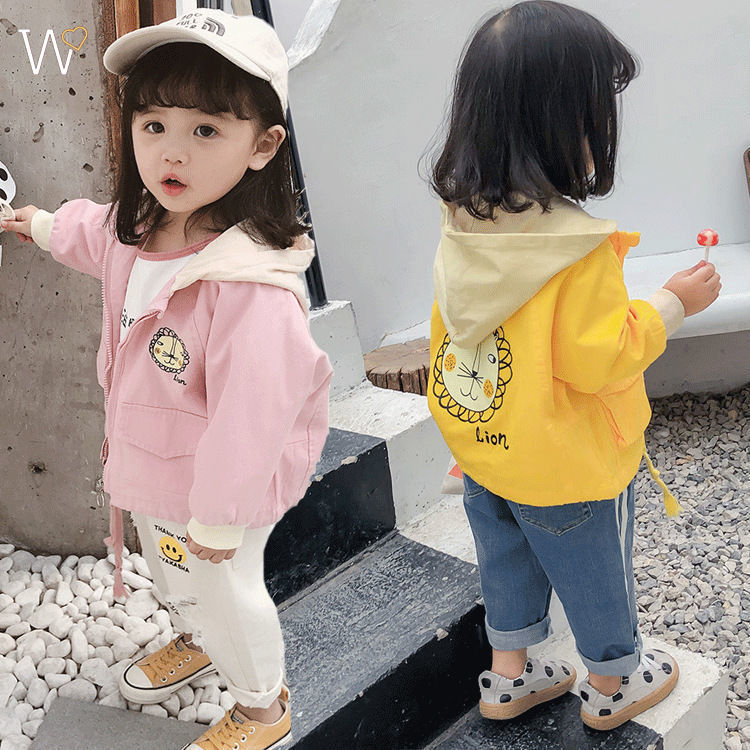 Áo Khoác Thời Trang Mùa Thu Cho Bé Gái 1-8 Tuổi