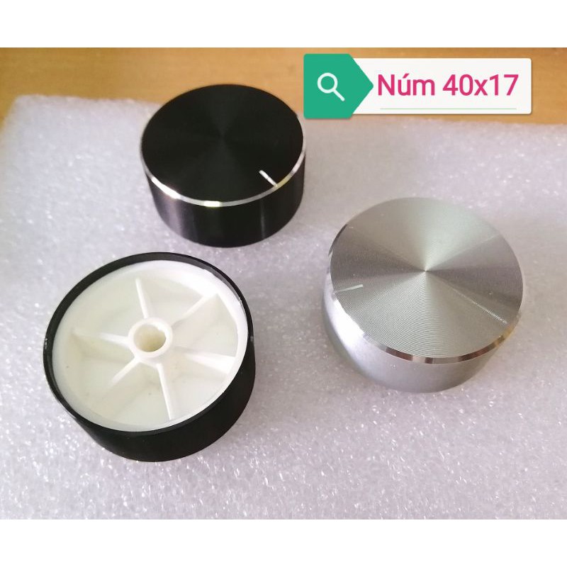 Núm vặn volume núm chụp biến trở núm nhôm 20x13 25x13 30x13 30x17 40x13 40x17