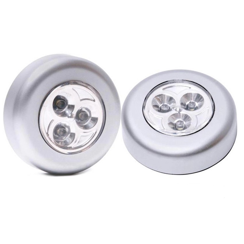 Bộ 3 đèn led dán tường, loại 4 bóng siêu tiện lợi