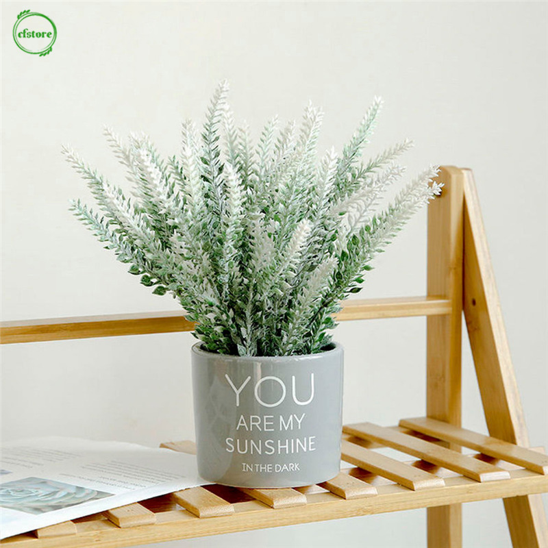 Bó Hoa Oải Hương Nhân Tạo Trang Trí Nội Thất