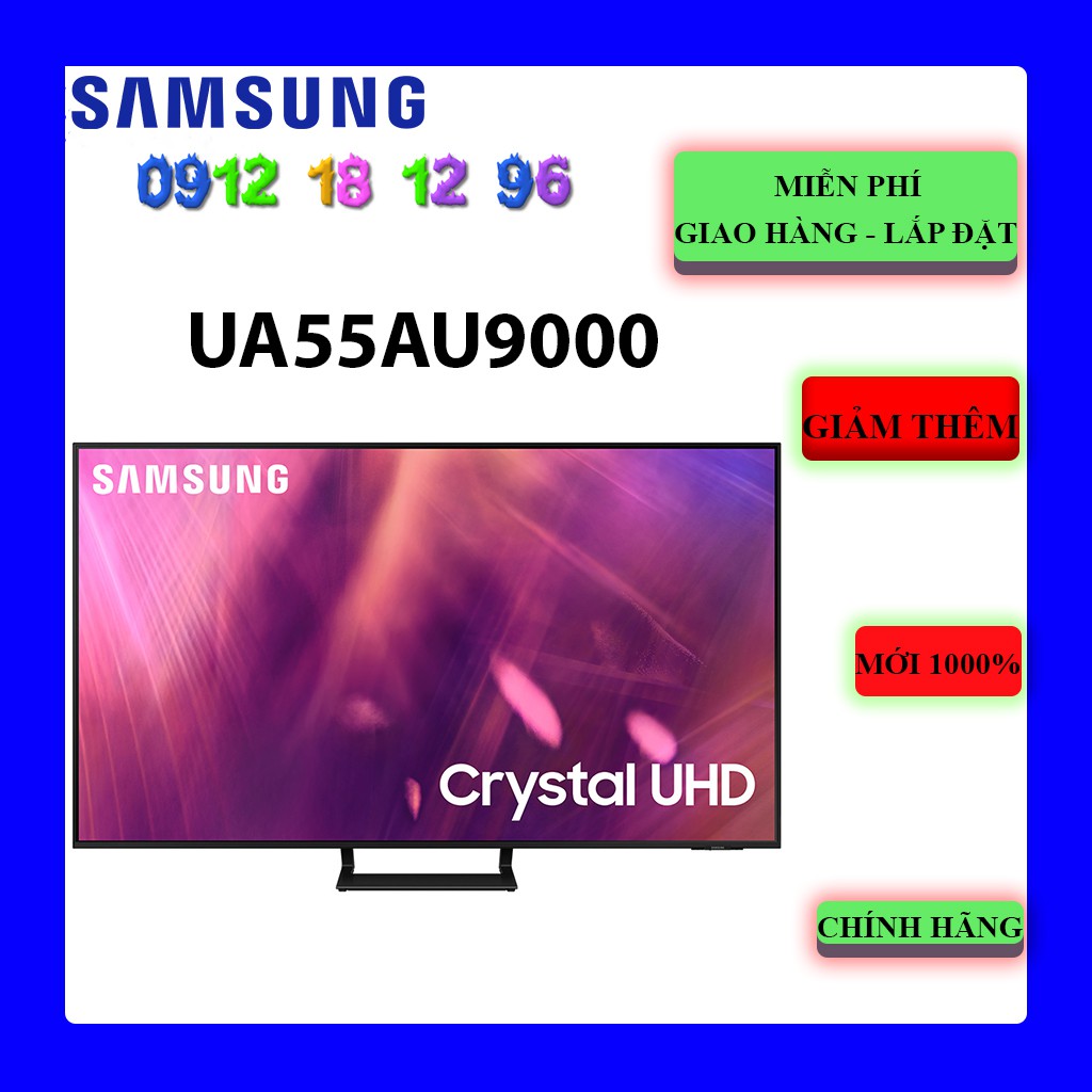 FREESHIP _Smart Tivi Samsung UA55AU9000 4K 55 Inch |SAMSUNG 55AU9000