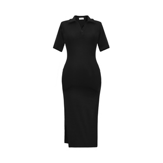 Tatichu- đầm body xẻ đùi- high slit midi dress