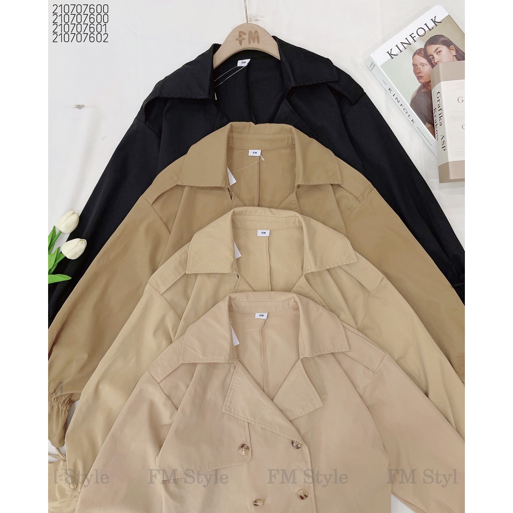 Áo khoác vest Blazer  FM Style chất liệu Tuyết Mưa cao cấp, thiết kế basic - croptop - hiện đại - quý phái 210707601 | BigBuy360 - bigbuy360.vn